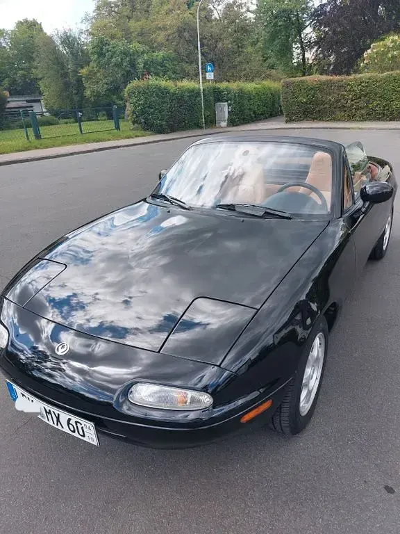 Gebraucht Mazda MX5 131 PS (96 kW) 1995 Schwarz Cabrio