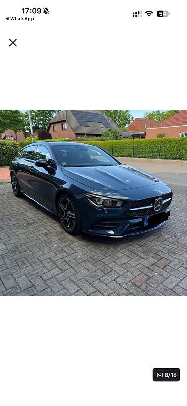 Blau Gebraucht 2020 Mercedes CLA220 Limousine | 25.490 € (Superpreis) - Bild 1/4