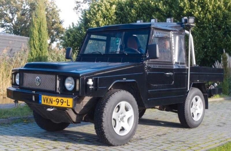Schwarz Gebraucht 1980 VW Iltis Cabrio | 12.950 € - Bild 1/4