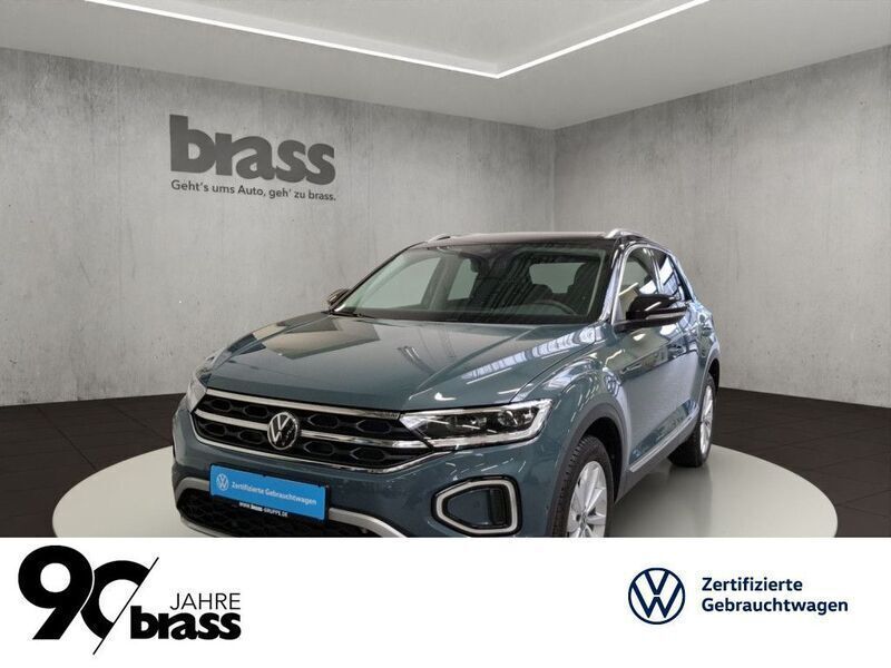 Blau Gebraucht 2024 VW T-Roc Style SUV | 36.600 € (Etwas zu teuer) - Bild 1/3