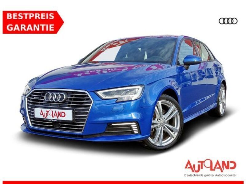 Arablau kristalleffekt Gebraucht 2020 Audi A3 e-tron S-Line Kleinwagen | 22.990 € (Guter Preis) - Bild 1/4