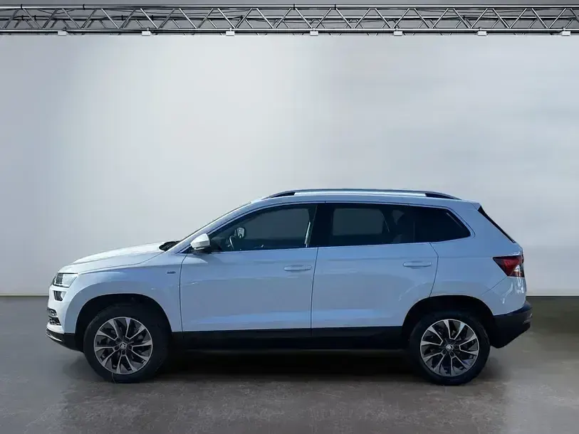 Gebraucht Skoda Karoq Clever 150 PS (110 kW) 2022 Moonweiss SUV