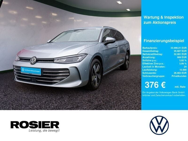 Silber / oyster silver Gebraucht 2024 VW Passat Business Kombi | 34.330 € (Guter Preis) - Bild 1/4