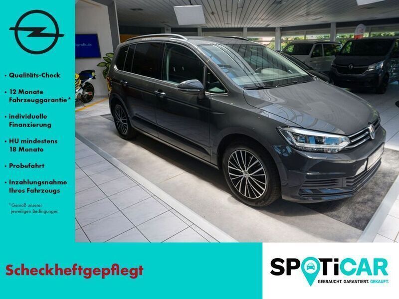 Grau Gebraucht 2015 VW Touran Comfortline Van / Kleinbus | 17.990 € (Etwas zu teuer) - Bild 1/4