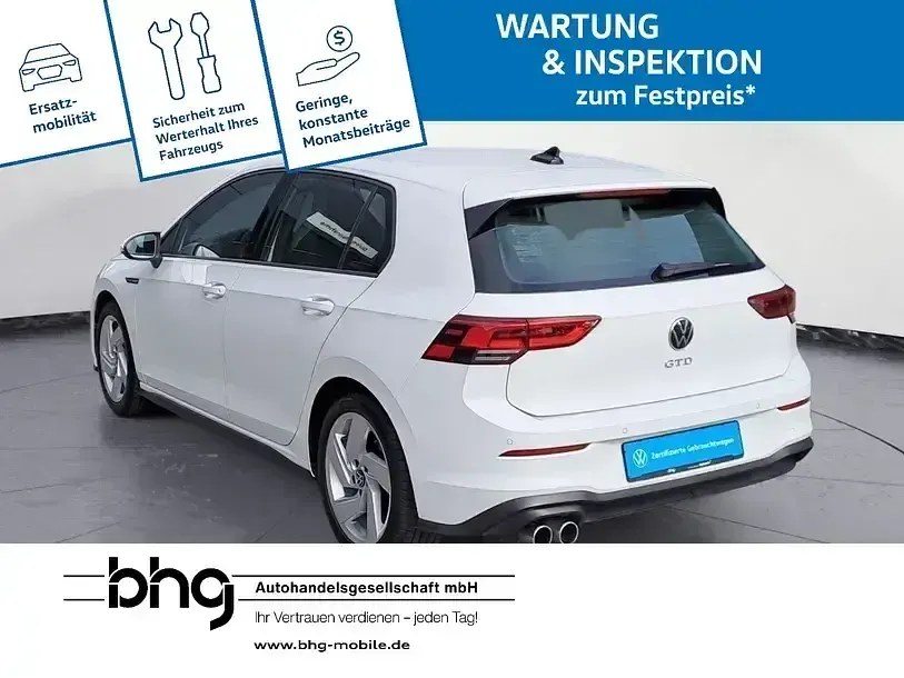 Gebraucht VW Golf VIII GTD 200 PS (147 kW) 2024 Weiß Limousine