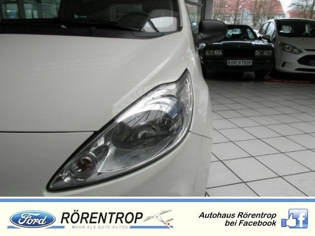 Gebraucht Ford Ka Ambiente 69 PS (50 kW) 2012 Weiß Kleinwagen