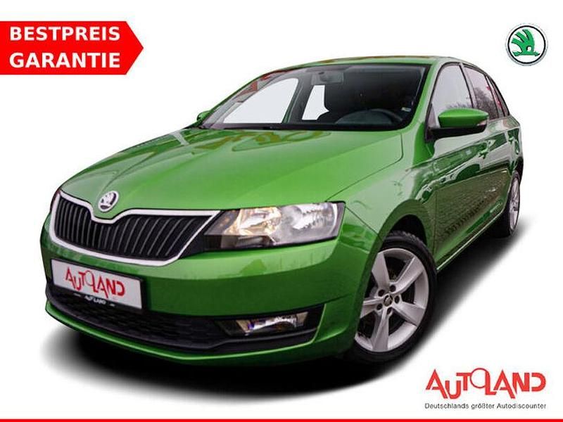 Gebraucht Skoda Rapid Ambition 95 PS (69 kW) 2017 Grün Kleinwagen