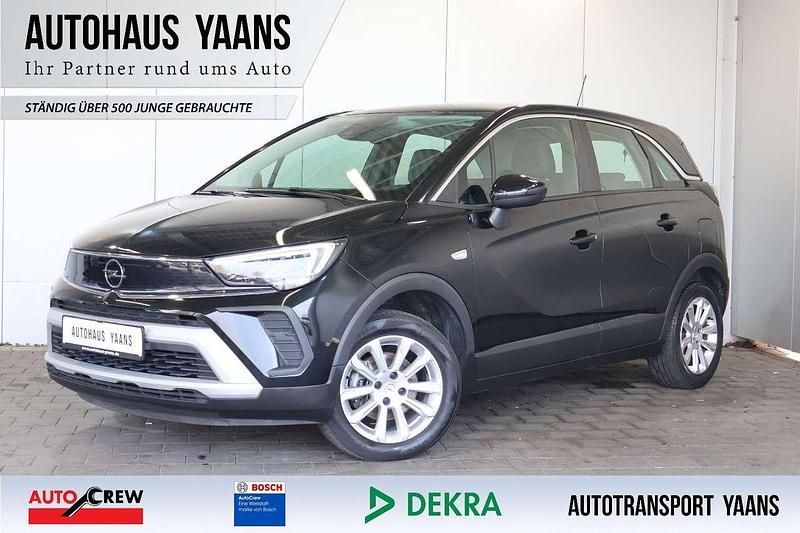 Diamant schwarz/karbon schwarz Gebraucht 2021 Opel Crossland X Elegance SUV | 10.489 € (Superpreis) - Bild 1/4
