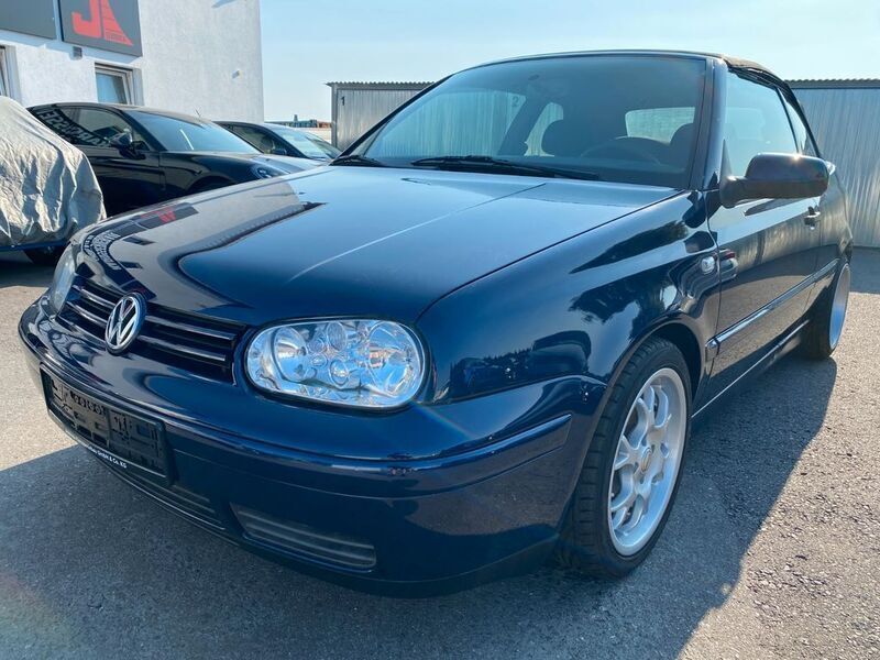 Gebraucht VW Golf Cabriolet Comfortline 116 PS (85 kW) 2001 Blau Cabrio