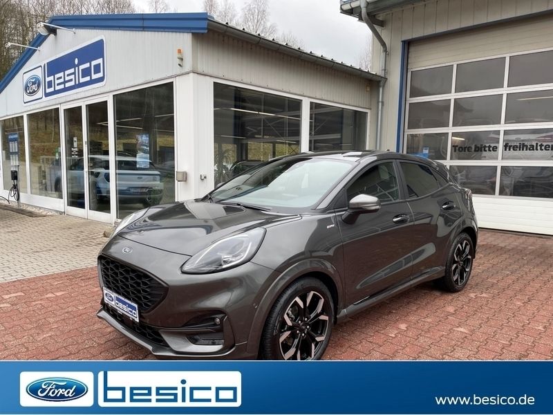 Magneticgrau (metallic) Gebraucht 2024 Ford Puma ST-Line X Coupé | 24.980 € (Fairer Preis) - Bild 1/4