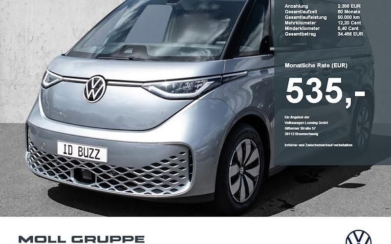 Monosilber metallic Neu 2025 VW ID. Buzz Pro Van | 55.880 € (Superpreis) - Bild 1/4