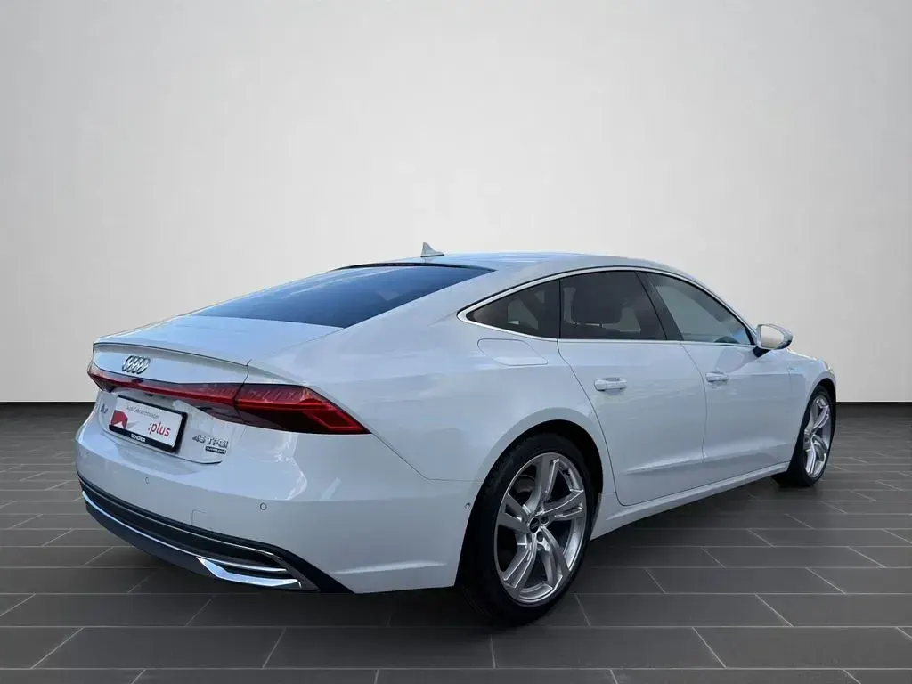 Gebraucht Audi A7 S-Line 265 PS (194 kW) 2023 Gletscherweiß metallic Limousine
