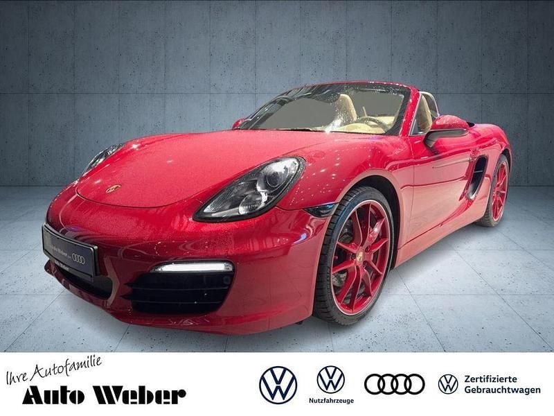 Rot Gebraucht 2014 Porsche Boxster S Sport Cabrio | 55.880 € (Guter Preis) - Bild 1/4