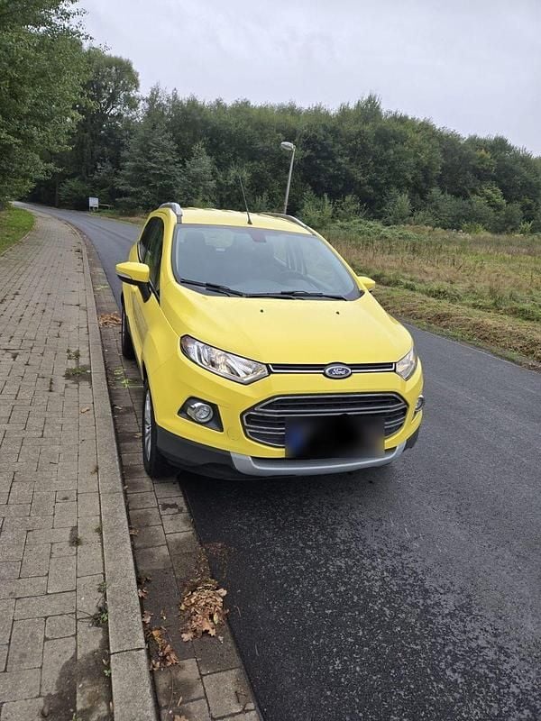 Gebraucht Ford Ecosport 125 PS (91 kW) 2014 Gelb SUV