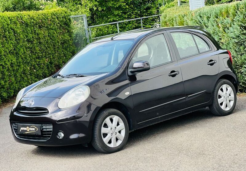 Schwarz Gebraucht 2011 Nissan Micra Acenta Kleinwagen | 4.800 € (Fairer Preis) - Bild 1/4