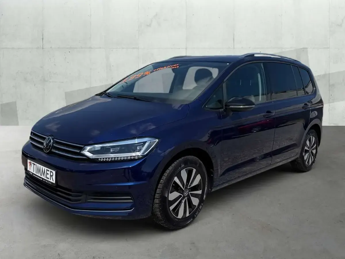 Gebraucht VW Touran Goal 150 PS (110 kW) 2025 Blau Van / Kleinbus