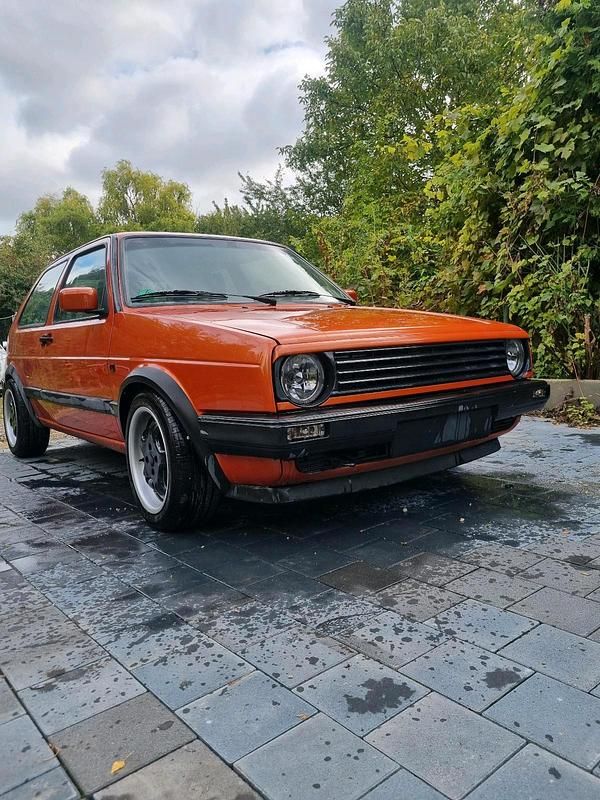 Gebraucht VW Golf II 70 PS (51 kW) 1990 Orange Kleinwagen