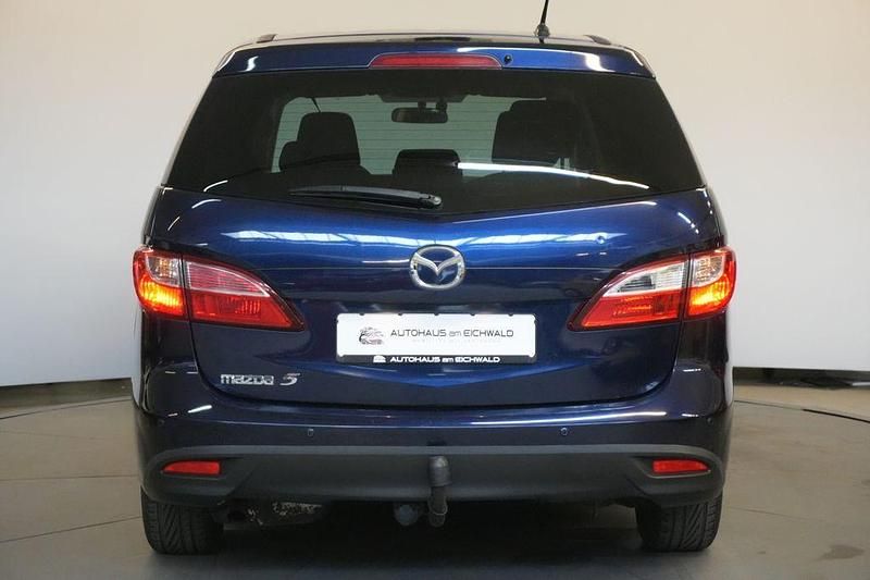 Gebraucht Mazda 5 Center-Line 116 PS (85 kW) 2012 Blau Van / Kleinbus