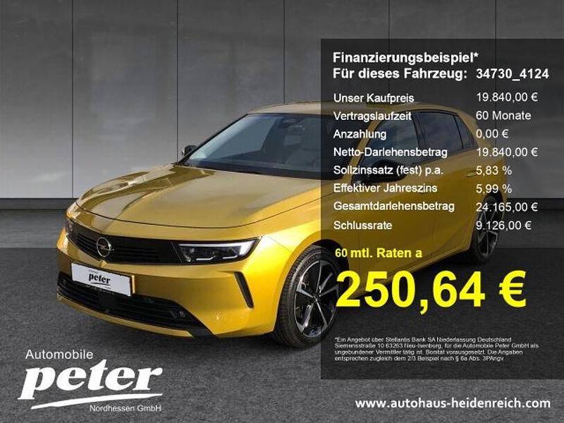 Gelb Gebraucht 2023 Opel Astra Elegance Limousine | 19.840 € (Fairer Preis) - Bild 1/3