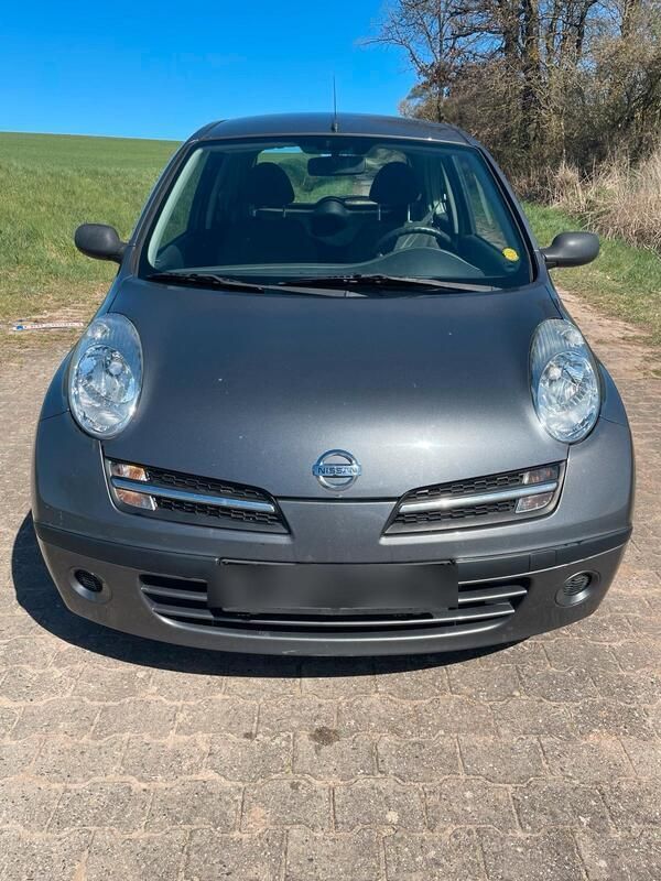 Grau Gebraucht 2006 Nissan Micra Kleinwagen | 700 € (Superpreis) - Bild 1/4