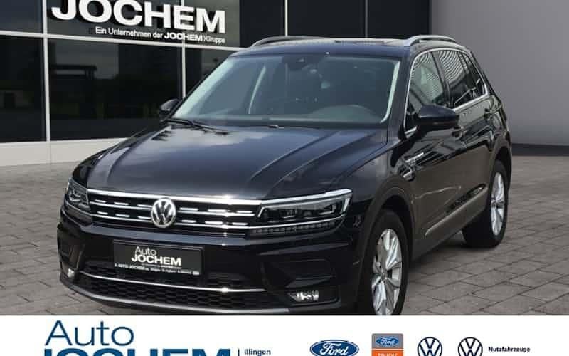Schwarz Gebraucht 2019 VW Tiguan Highline SUV | 25.255 € (Fairer Preis) - Bild 1/4