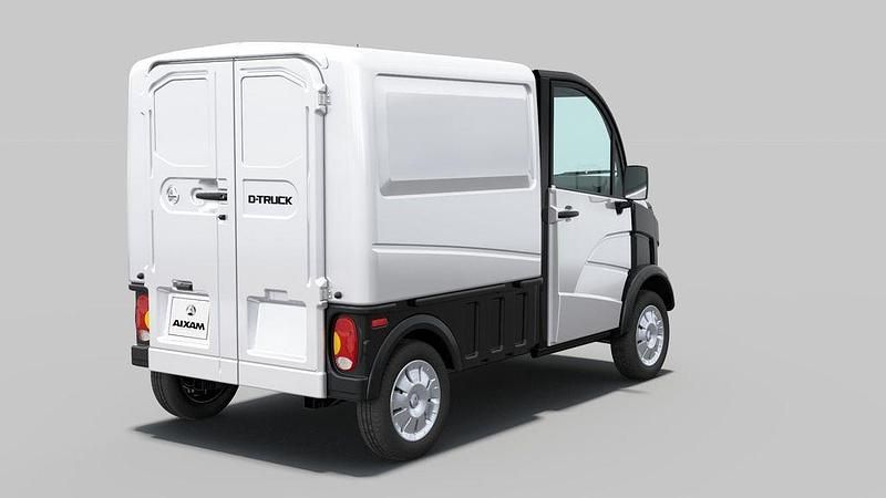 Neu Aixam D-truck 2026 Weiß Van