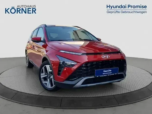 Gebraucht Hyundai Bayon Prime 120 PS (88 kW) 2022 Rot SUV