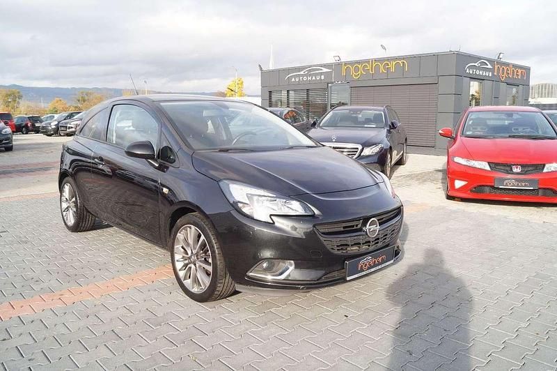 Graphitschwarz/carbon flash/mi Gebraucht 2015 Opel Corsa Color Edition Kleinwagen | 7.890 € (Fairer Preis) - Bild 1/4