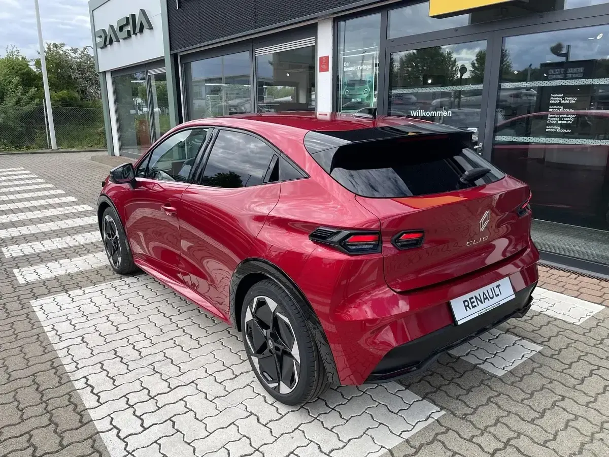 Neu Renault Clio Techno 115 PS (84 kW) 2025 Absolutrot (rot) Kleinwagen