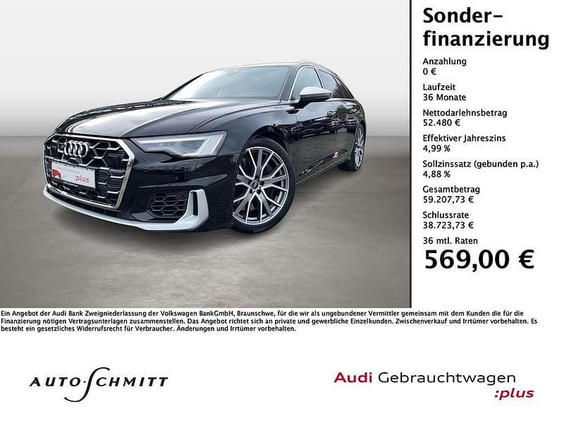Gebraucht Audi S6 Ambiente 344 PS (253 kW) 2023 Brillantschwarz Kombi