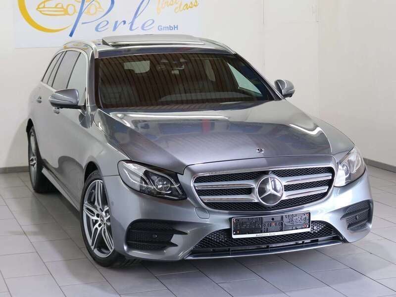 Selenitgrau met. Gebraucht 2019 Mercedes E400 AMG Kombi | 31.990 € (Guter Preis) - Bild 1/4