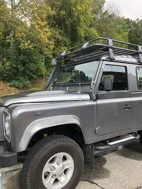 Gebraucht Land Rover Defender 122 PS (89 kW) 2008 Grau Kombi