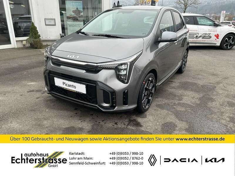 Astrograu metallic Neu 2024 Kia Picanto GT-Line Kleinwagen | 21.346 € (Fairer Preis) - Bild 1/4