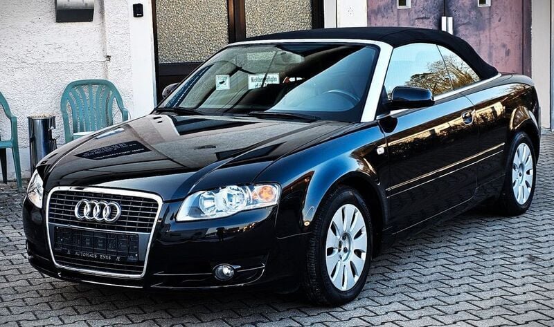 Phantomschwarz Gebraucht 2007 Audi A4 Cabriolet Cabrio | 7.500 € (Superpreis) - Bild 1/4