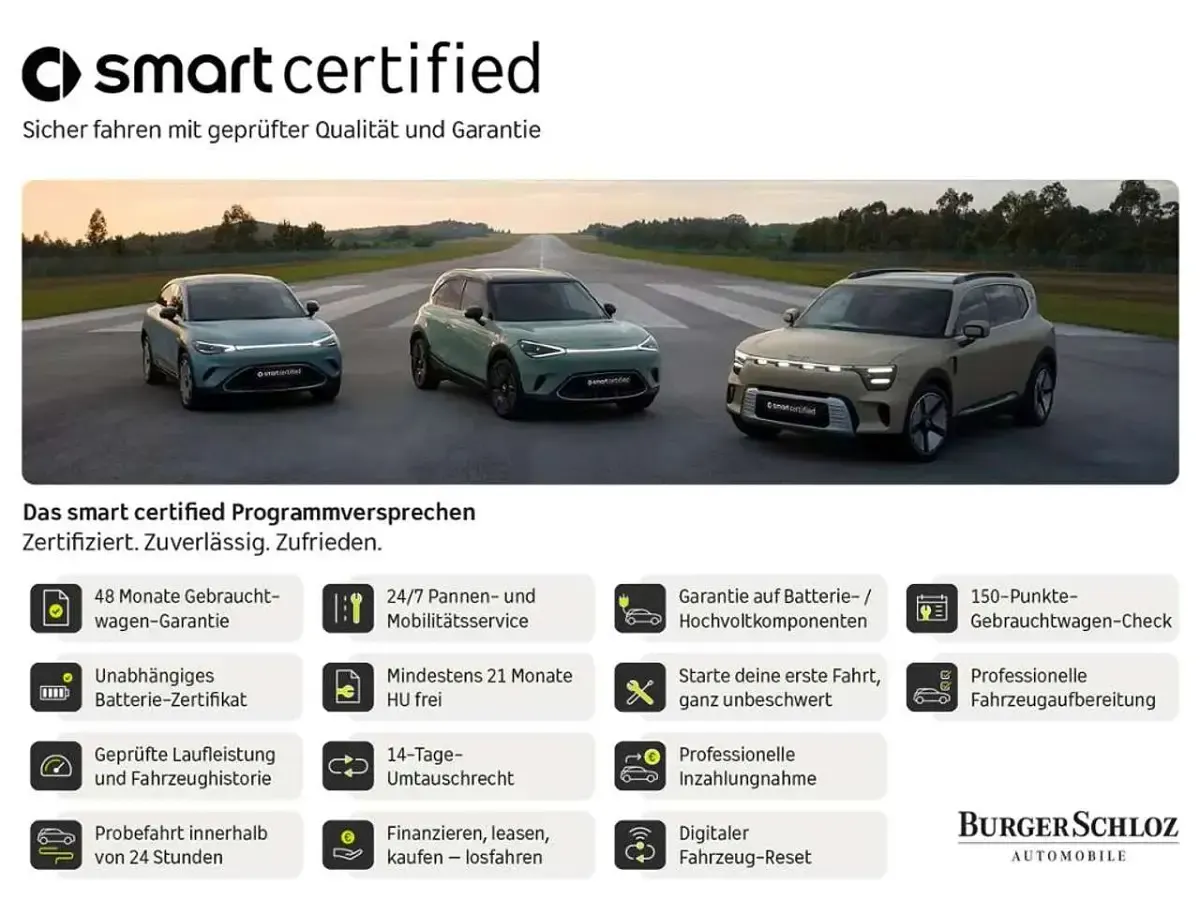 Gebraucht Smart #3 Pro+ 200 kW (272 PS) 2025 Schwarz SUV