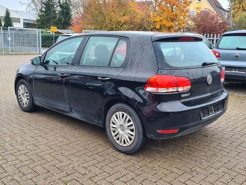 Gebraucht VW Golf VI Trendline 80 PS (58 kW) 2009 Schwarz Kleinwagen
