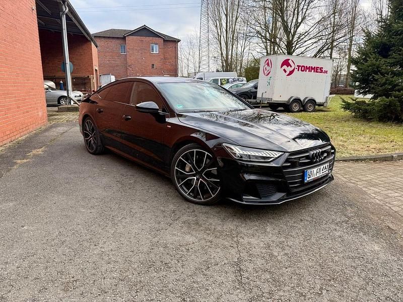Schwarz Gebraucht 2018 Audi A7 S-Line Limousine | 41.000 € (Fairer Preis) - Bild 1/4