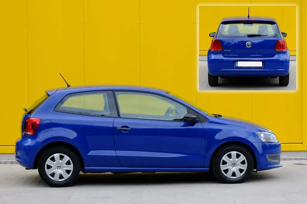 Gebraucht VW Polo Trendline 60 PS (44 kW) 2010 Blau Kleinwagen