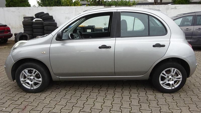 Silber Gebraucht 2009 Nissan Micra Visia Kleinwagen | 1.500 € (Guter Preis) - Bild 1/4