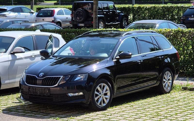 Schwarz Gebraucht 2018 Skoda Octavia Ambition Kombi | 15.300 € (Fairer Preis) - Bild 1/4