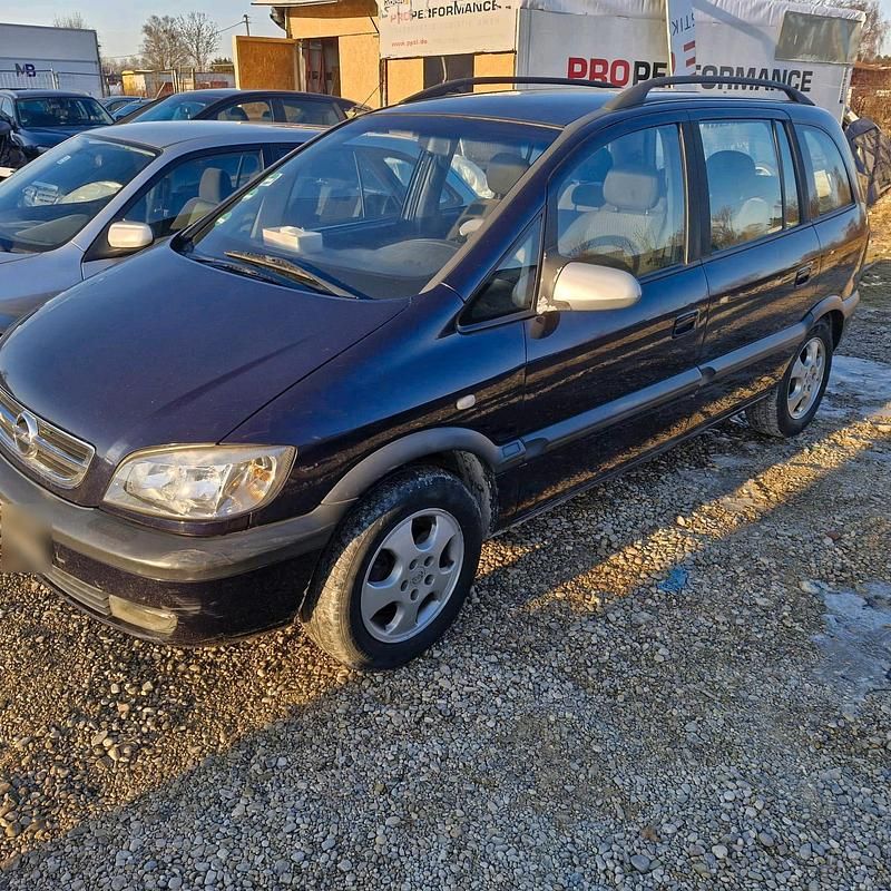 Gebraucht Opel Zafira 92 PS (67 kW) 2004 Blau Van / Kleinbus