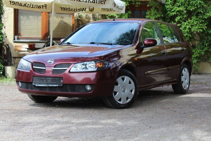 Roma red (m) Gebraucht 2005 Nissan Almera Visia Limousine | 2.199 € (Fairer Preis) - Bild 1/4