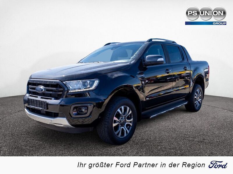 Schwarz / obsidianschwarz Gebraucht 2022 Ford Ranger Wildtrack Abholung | 35.990 € (Superpreis) - Bild 1/4