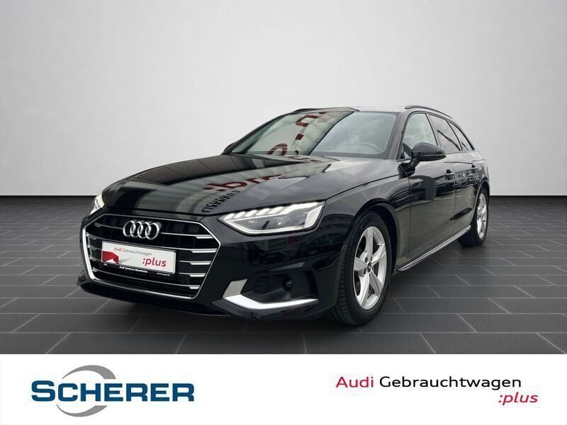 Brillantschwarz Gebraucht 2022 Audi A4 Ambiente Kombi | 23.750 € (Superpreis) - Bild 1/4