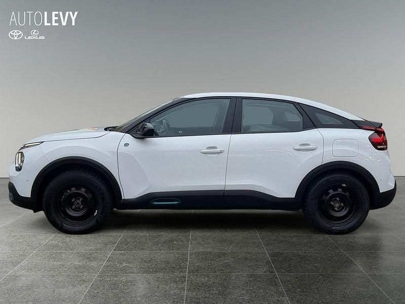 Gebraucht Citroën e-C4 Feel 100 kW (136 PS) 2022 Lack weiss banquise/typ aussen SUV