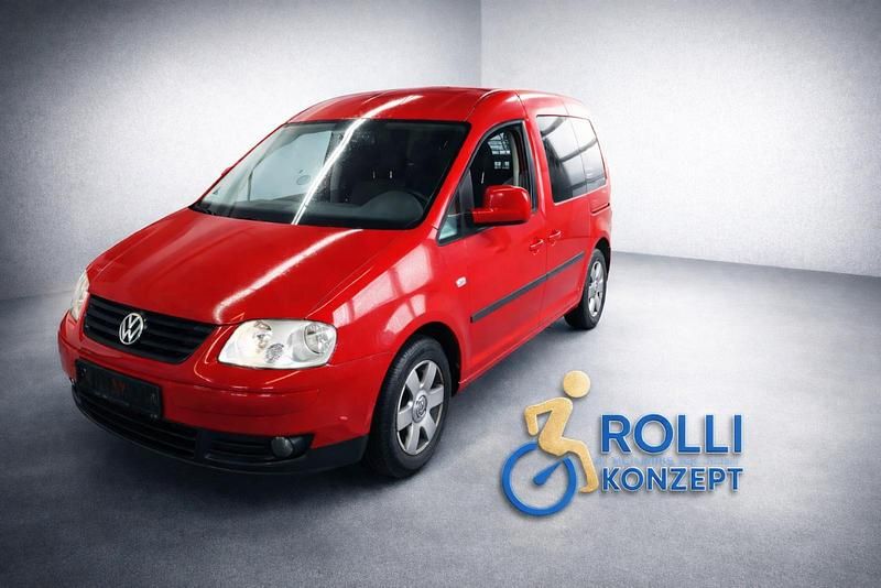 Gebraucht VW Caddy Team 102 PS (75 kW) 2010 Rot Van / Kleinbus