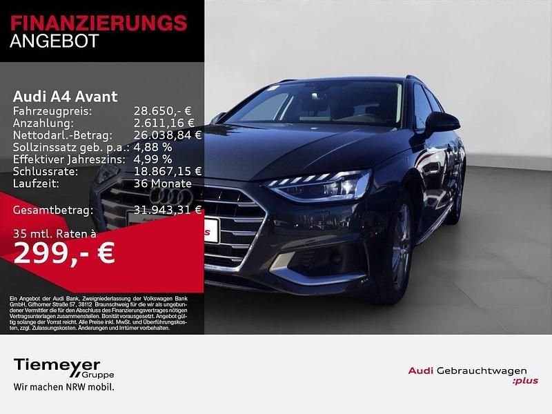 Gebraucht Audi A4 Sport 150 PS (110 kW) 2023 Grau Kombi