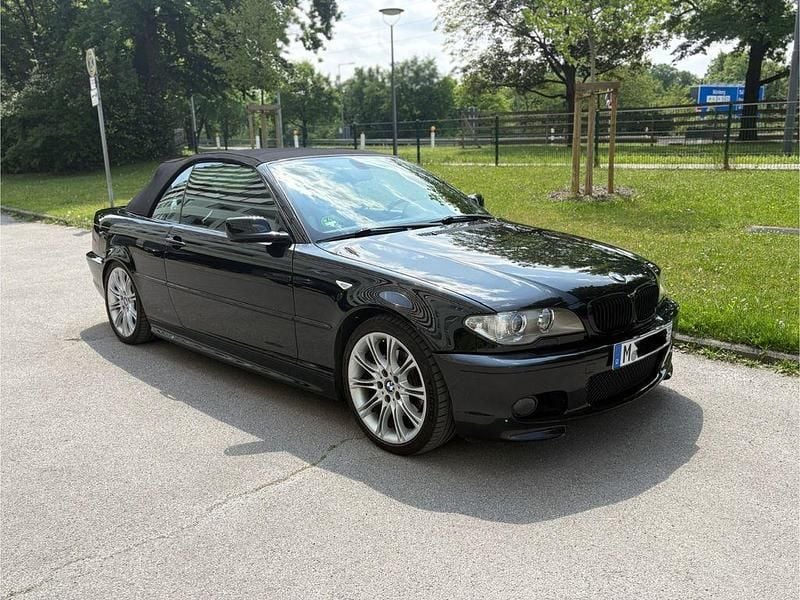 Schwarz Gebraucht 2003 BMW 325 M Sport Cabrio | 10.500 € (Fairer Preis) - Bild 1/4