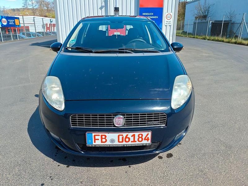 Gebraucht Fiat Grande Punto 90 PS (66 kW) 2007 Blau Kleinwagen