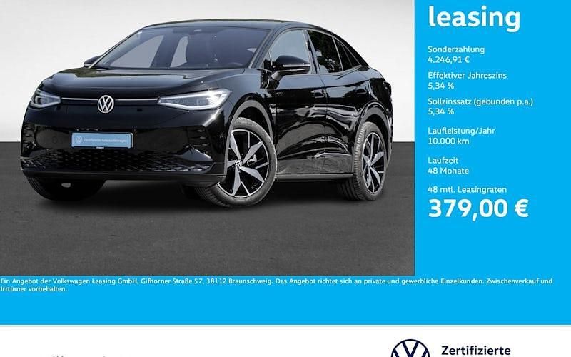 Grenadillschwarz metallic Gebraucht 2024 VW ID.5 GTX SUV | 44.987 € (Teuer) - Bild 1/4